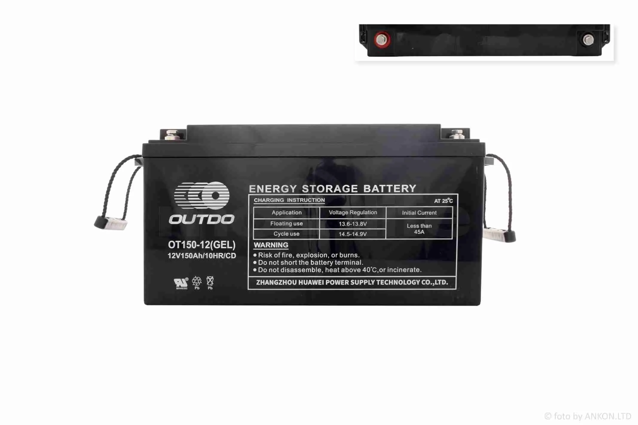 Акумулятор  SLA  12V  150A  484-170-241mm  OT150-12  