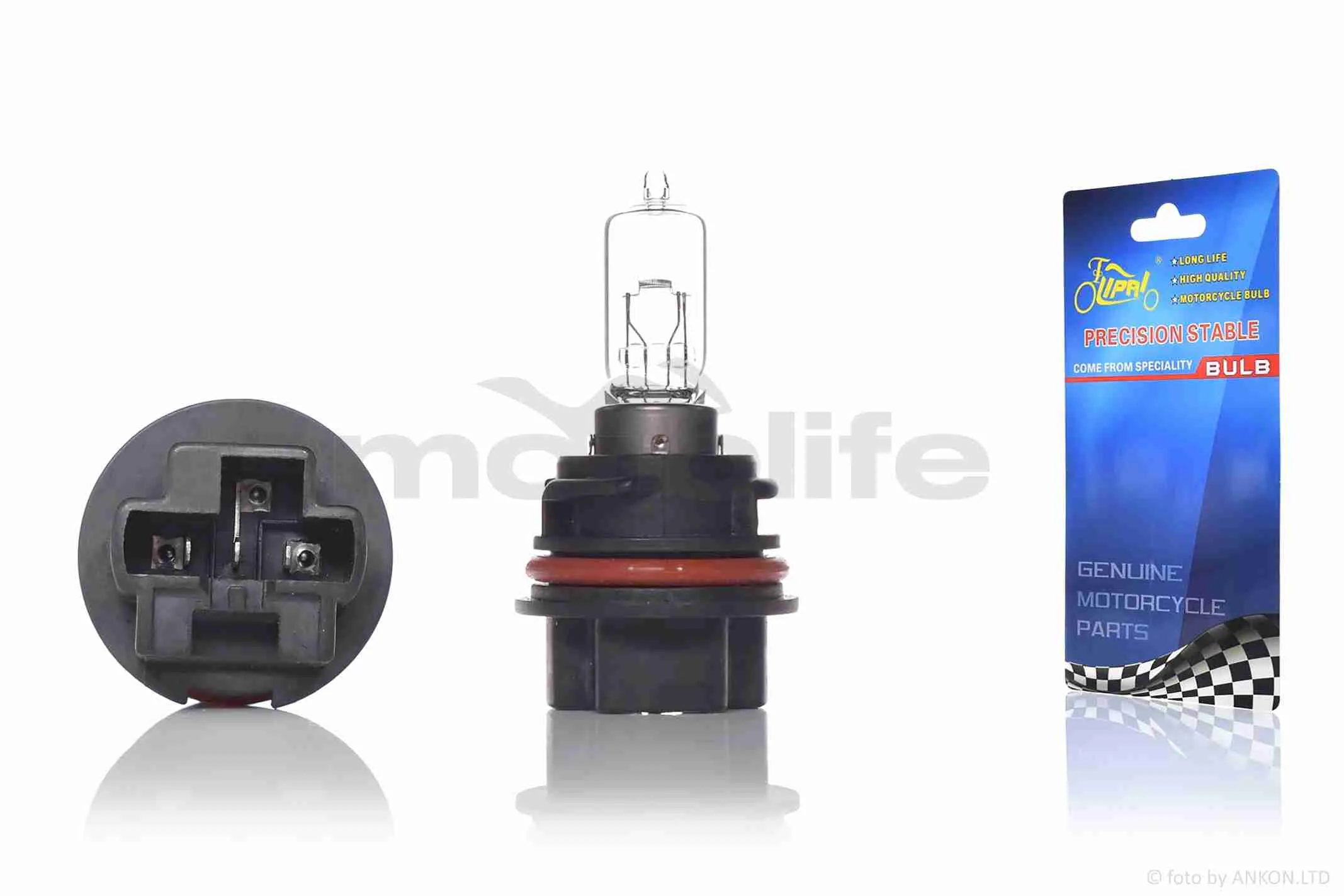 Лампа фари  PH11  12V 40/40W  DIO АF34/35, LEAD AF48  біла  