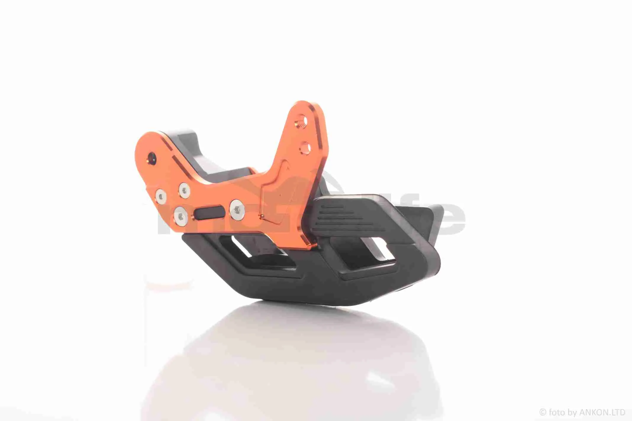 Заспокоювач ланцюга трансмісії  KTM  (пастка)  помаранчевий (A_AT-036329)