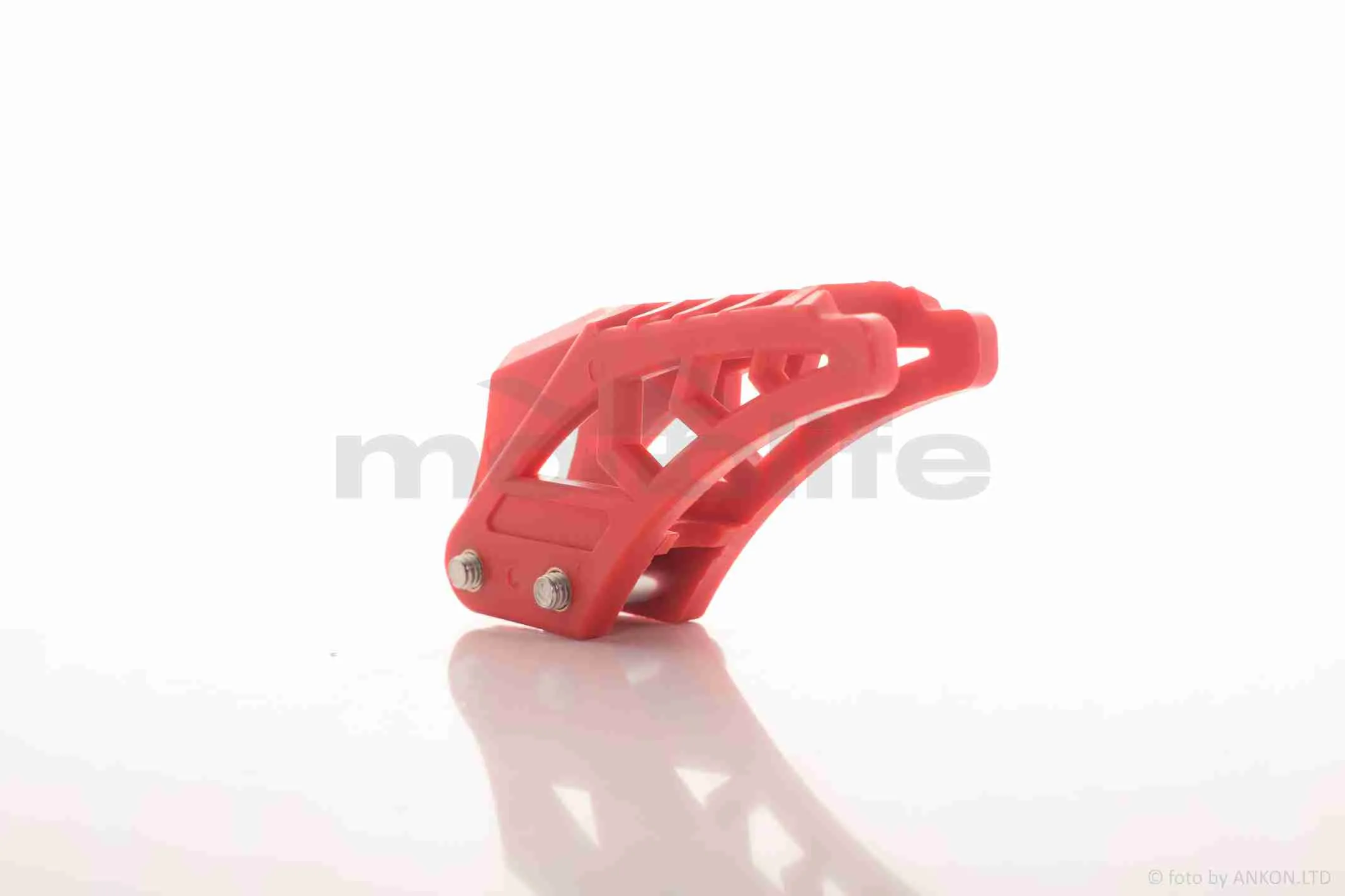 Заспокоювач ланцюга трансмісії (пастка)  Pit Bike MRF/KXD  (червоний) (A_AT-038273)