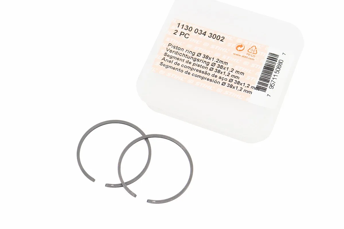 Кільця поршневі 38х1,2mm MS-180/181 ОРІГІНАЛ (11300343002) (S_203194)