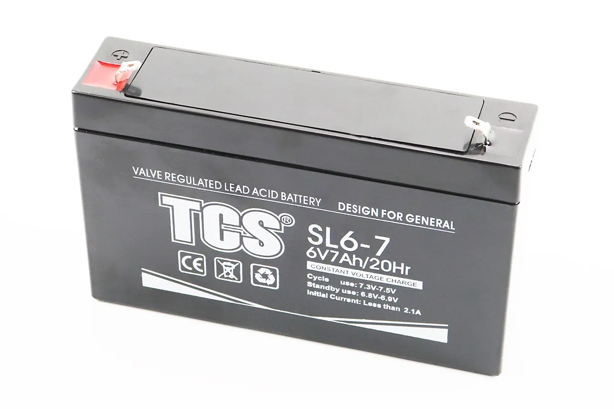 Акумулятор 6V7Ah SL6-7 кислотний (L150*W35*H95mm) для ДБЖ, іграшок та ін. (S_204530)