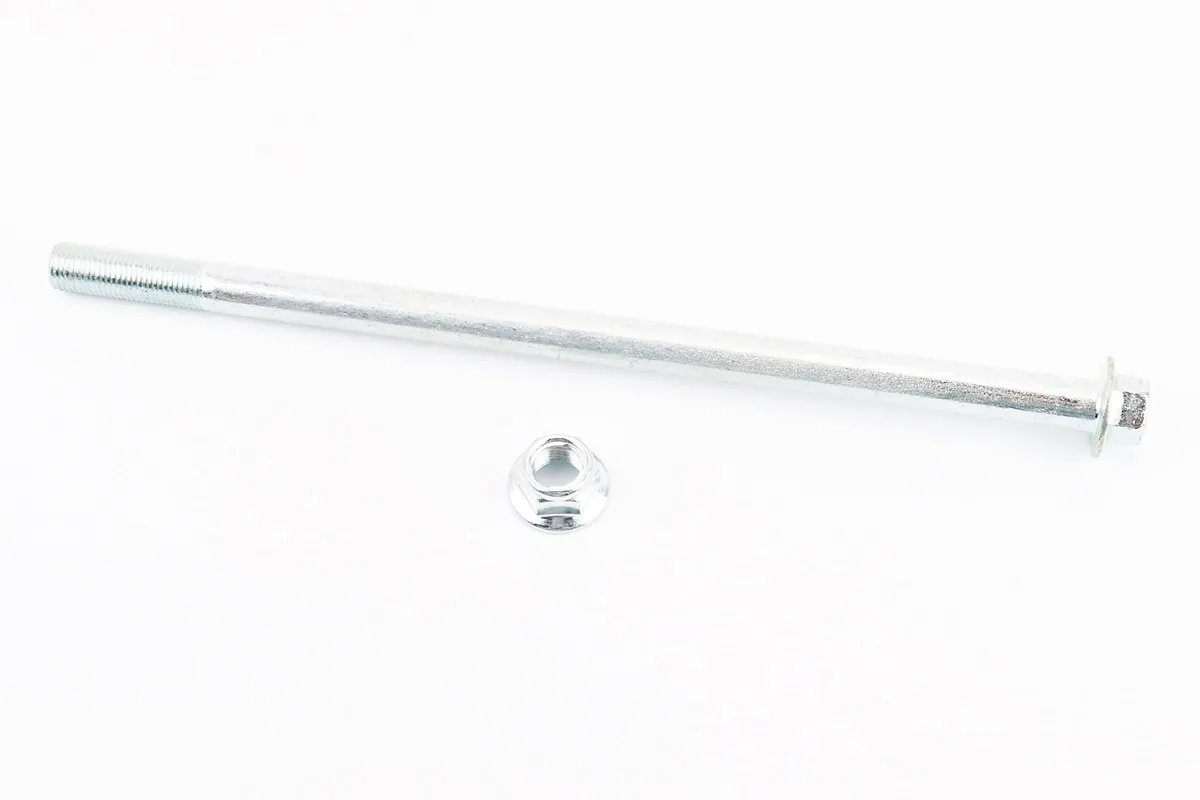 Вісь переднього колеса d12mm; L243mm + гайка (S_204884)