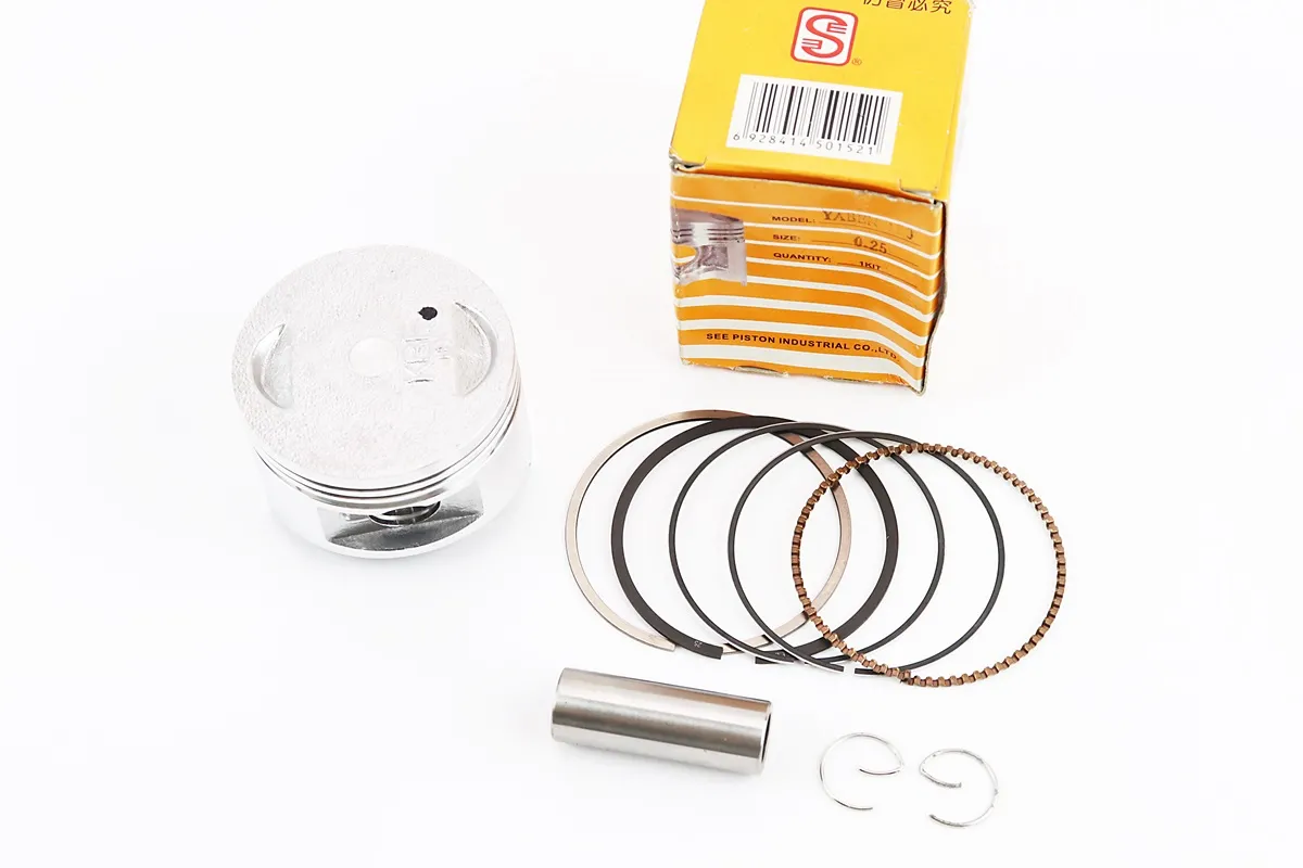 Поршень к-кт 150cc 57,4мм +0,25 (палець 15мм) жовта коробка (S_204999)
