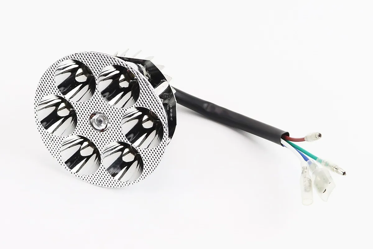 Фари круглої внутрішня частина 6-LED з підсвічуванням, 80мм, TUNING (S_206257)