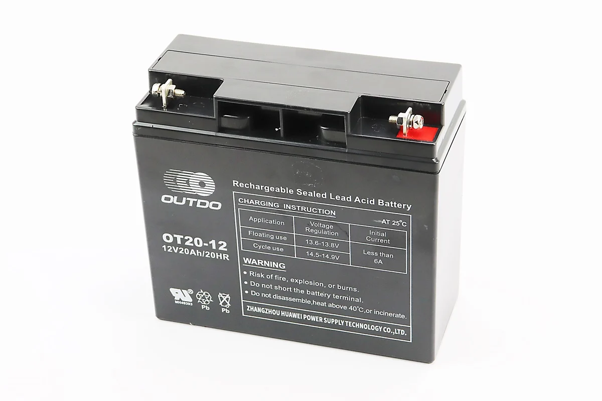 Акумулятор 12V20Ah OT20-12 кислотний (L181*W77*H167mm) для ДБЖ, іграшок та ін. (S_348144)