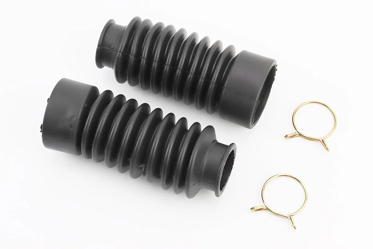 Гофра переднього амортизатора d=26/45mm; L=145mm к-кт 2шт, ЧОРНИЙ (S_351322)