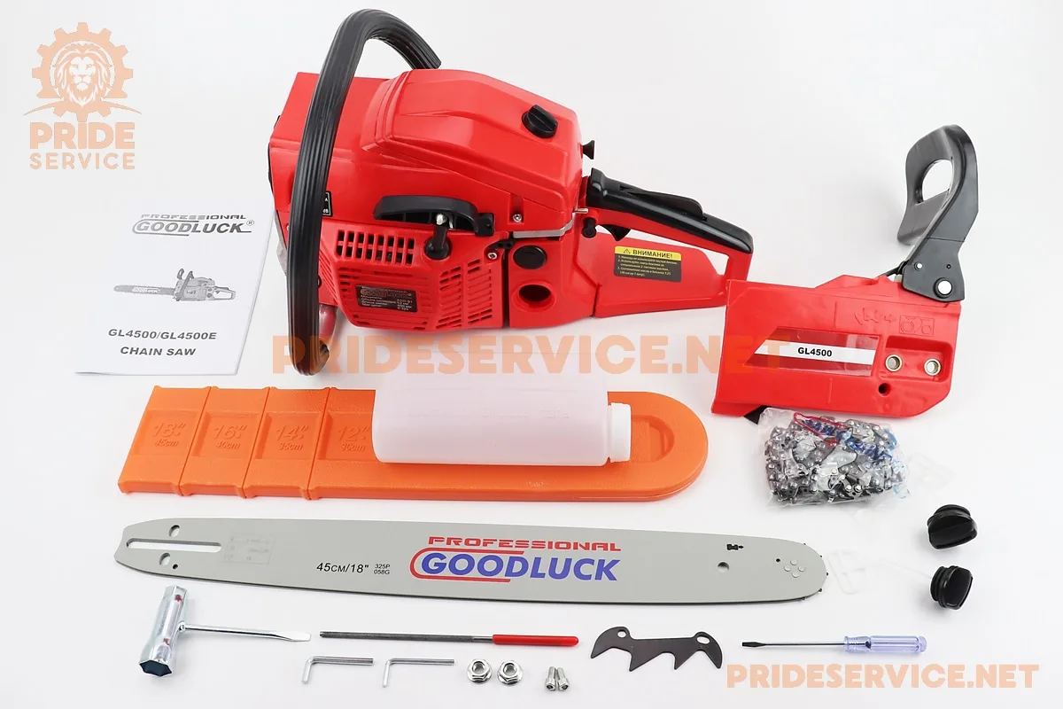 Бензопила GoodLuck GL4500 52cc (4,5кВт. шина 18