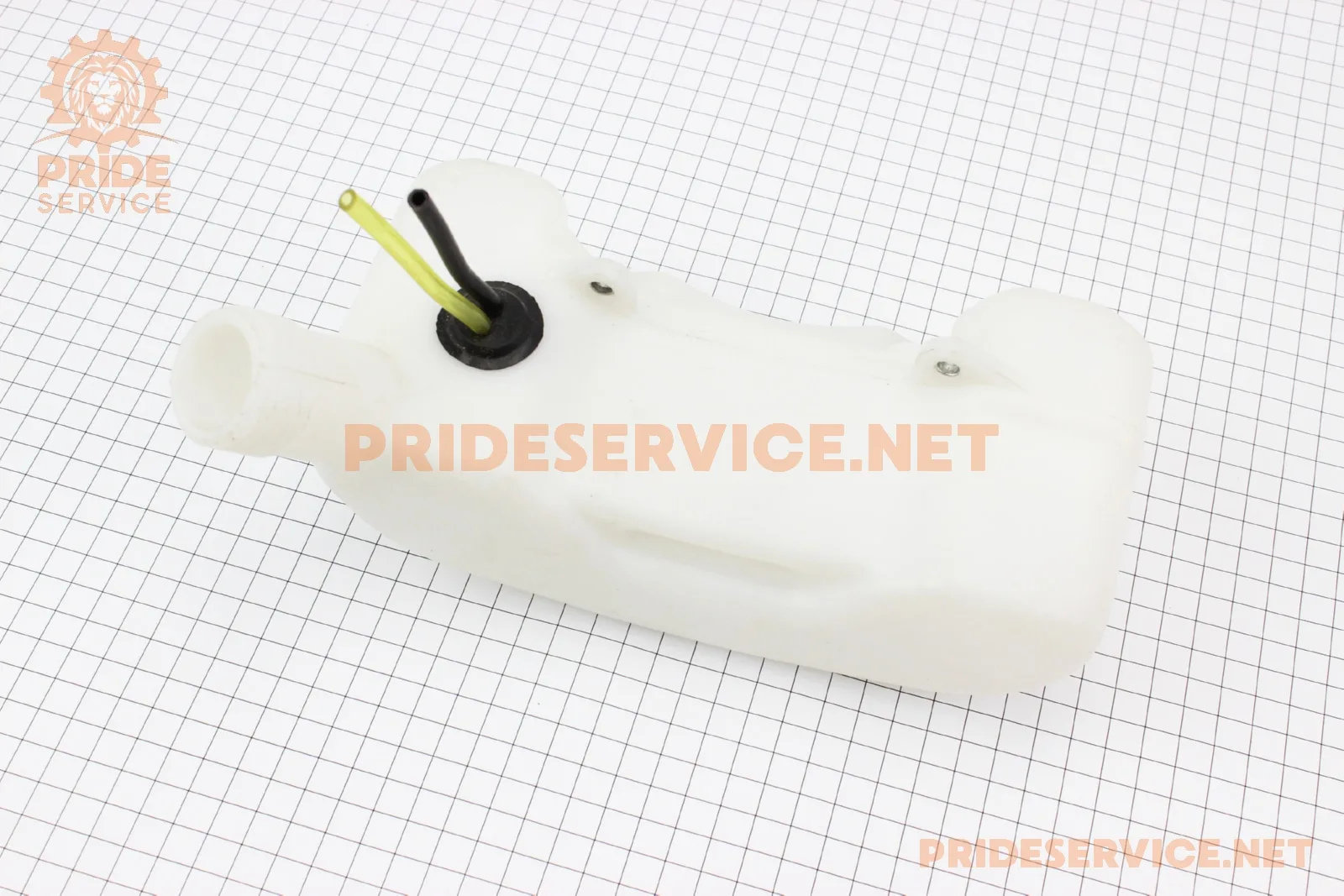 Бак паливний 1E40F-1E44F (кріплення 2отв, горловина збоку довга, без пробки) (P_202567)