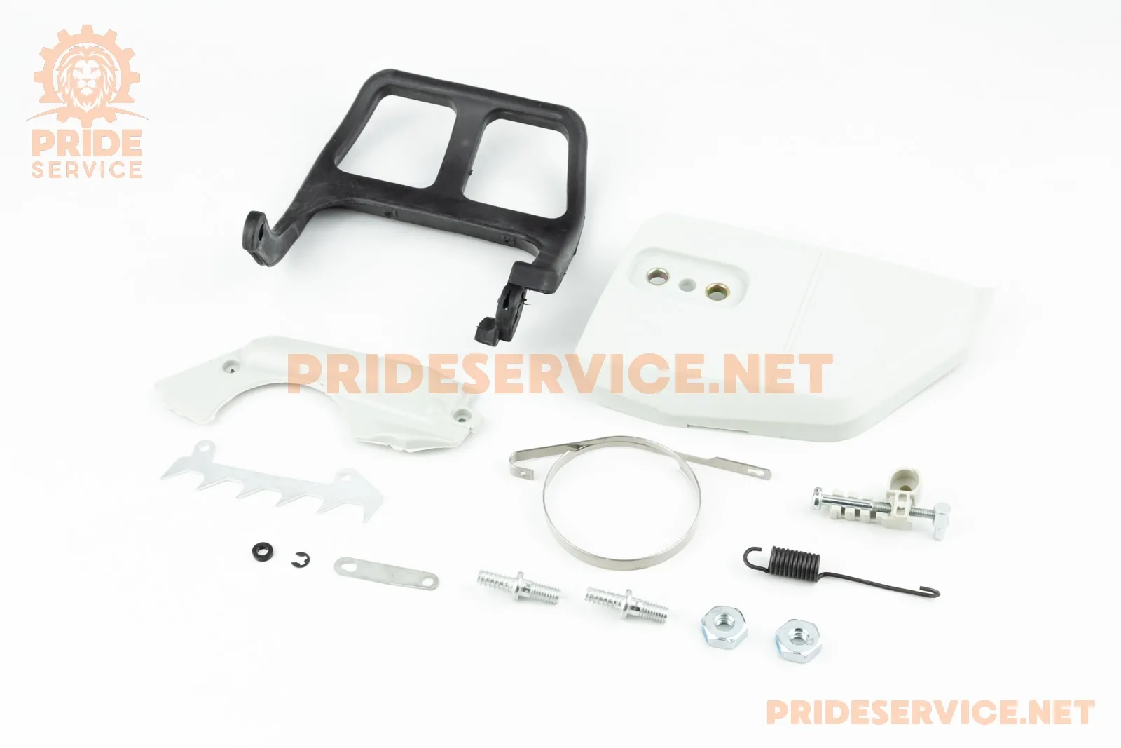 Ручка гальма MS-170/180 + кришка + пружини + шпильки + натягувач + зуби, к-кт (P_203689)