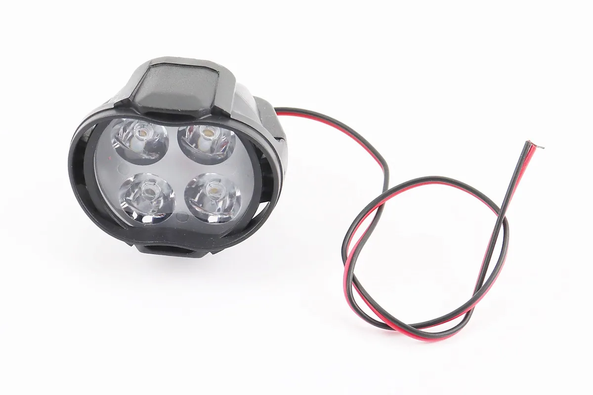 Фара додаткова світлодіодна вологозахисна - 4 LED з кріпленням, 65*50мм (S_208583)
