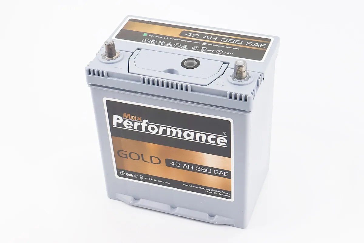Акумулятор 12V42Ah 6СТ 380A R+ кислотний GOLD (L195*W127*H205/224mm), Туреччина (S_211462)
