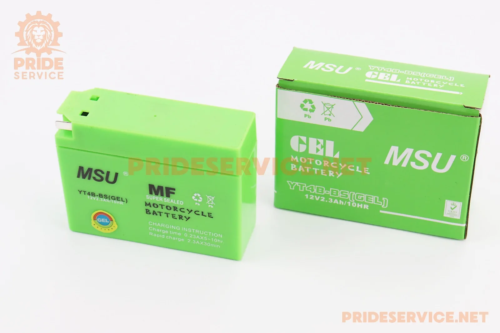 Акумулятор 12V2,3Ah YT4B-BS GEL (L115*W39*h87мм) 