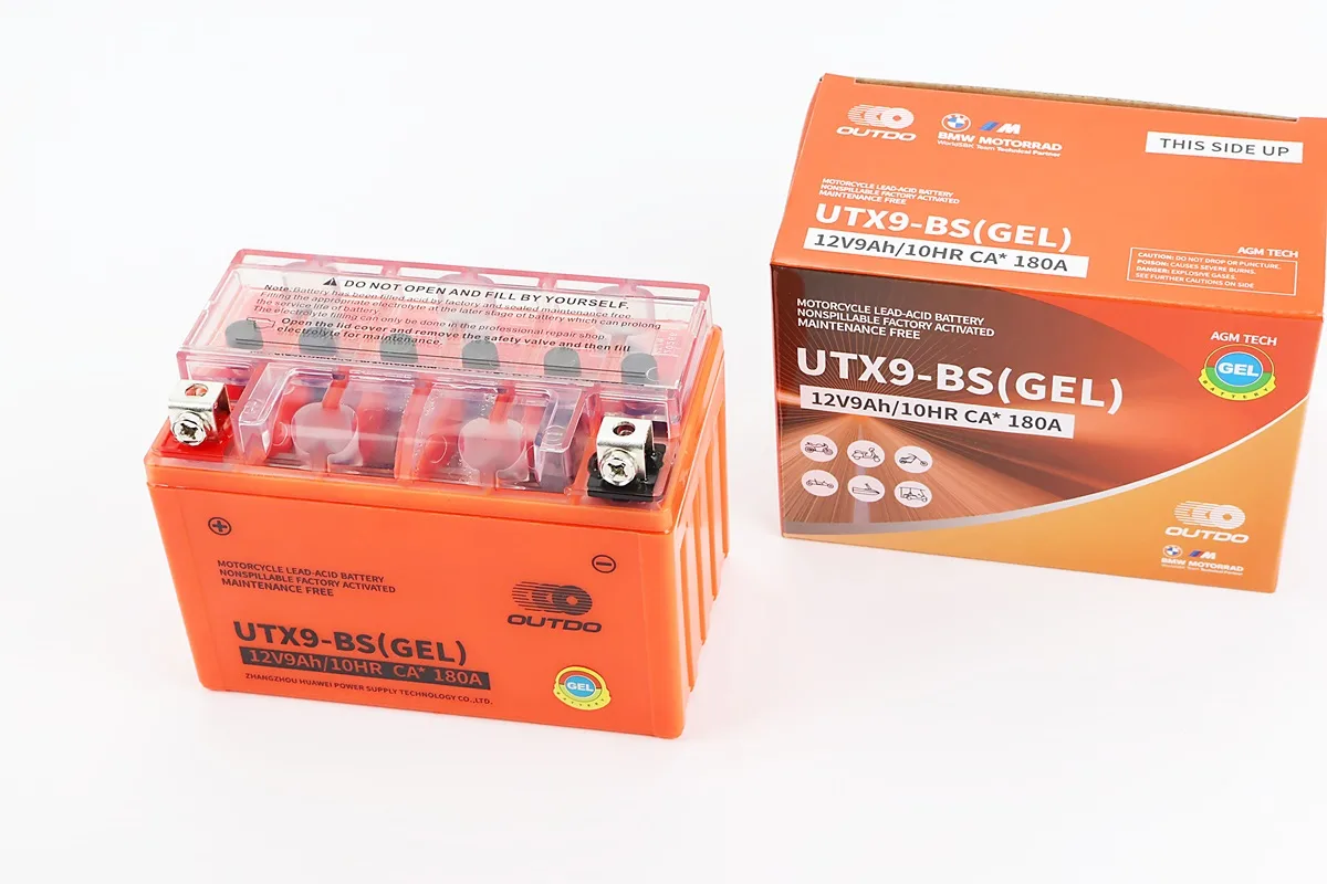 Акумулятор 12V9Ah UTX9-BS GEL (L150*W87*H107mm) (S_301339)