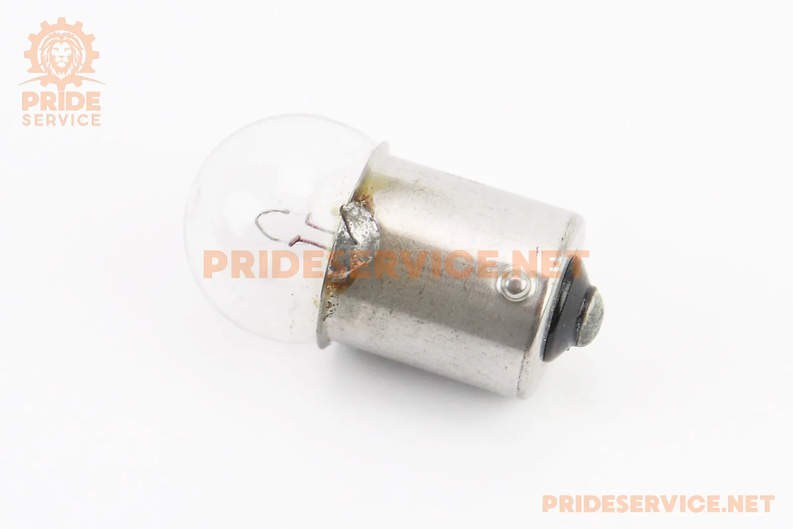 Лампа поворотника BA15S (з цоколем), біла 12V/5W G18 (P_301668)