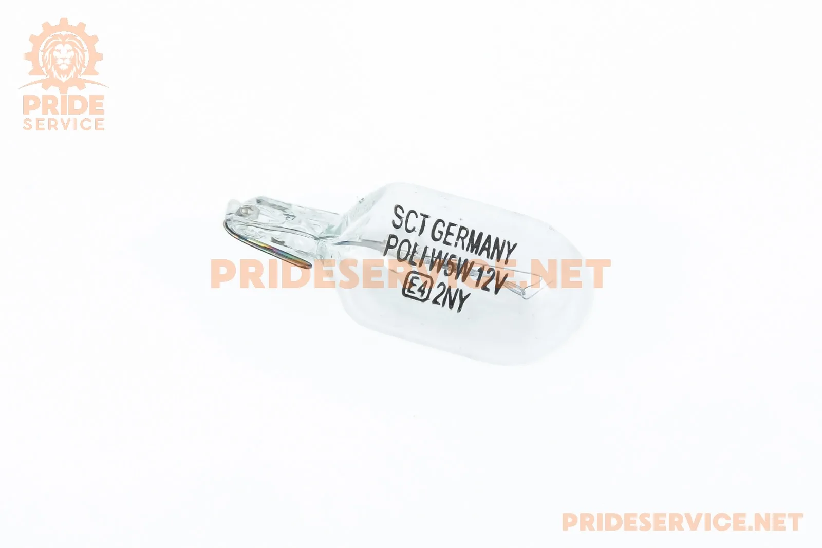Лампа поворотника T10 (без цоколя), біла 12V/5W (W5W) (P_301674)