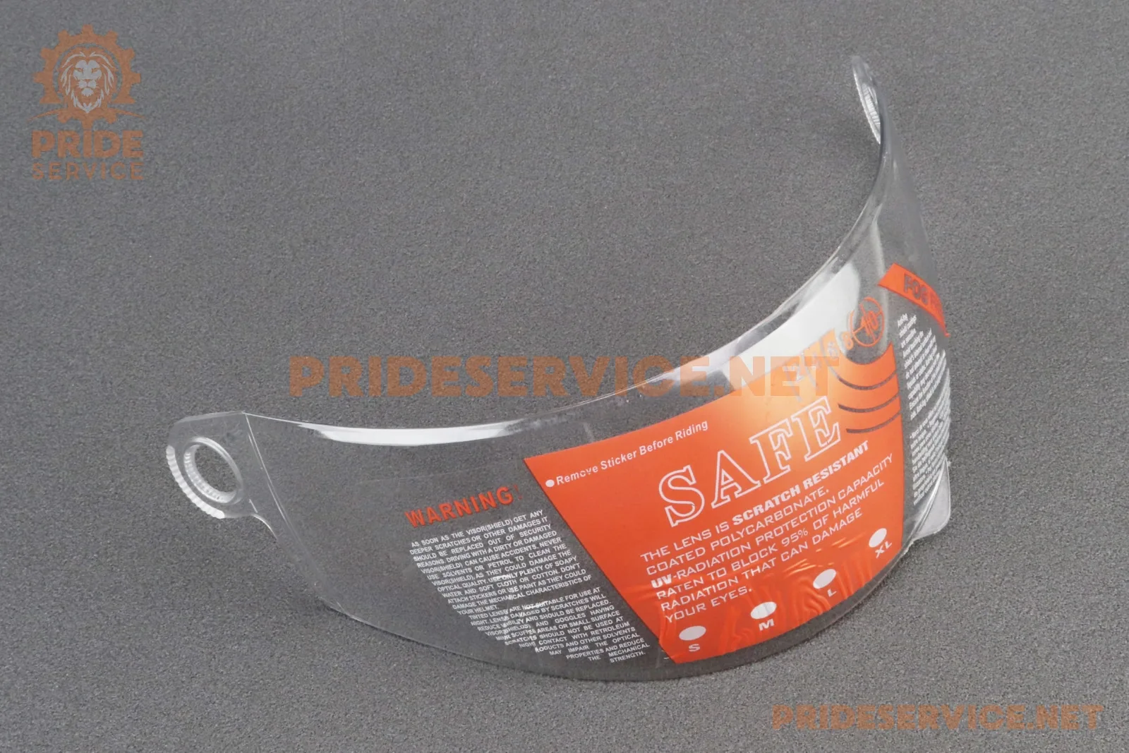 Скло шолома закритого (FXW HF-101/F-2 825/BLD-825/HТK-221) (P_301678)
