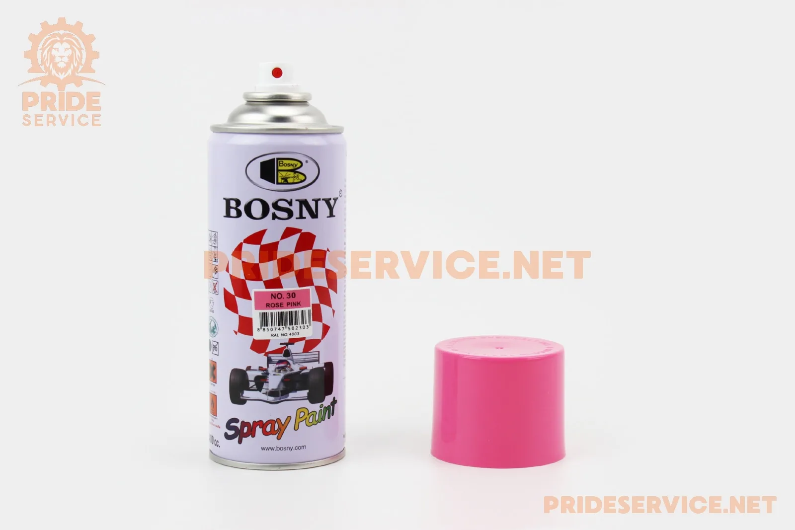 Фарба рожева акрил №30, аерозоль 400ml (P_304243)
