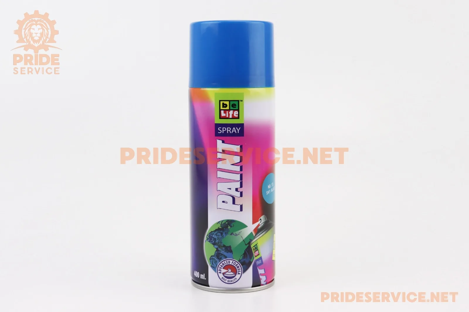 Фарба блакитна емаль, аерозоль 400ml (P_304548)