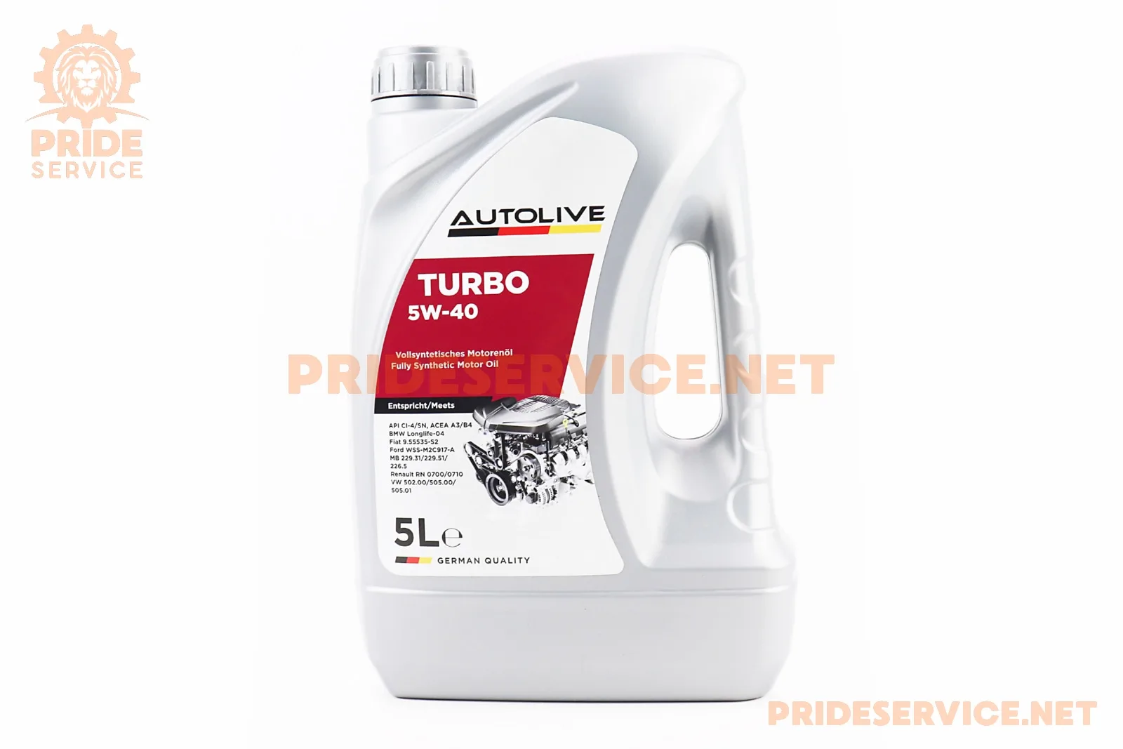 Олива 4T 5W-40 синтетична дизельна 