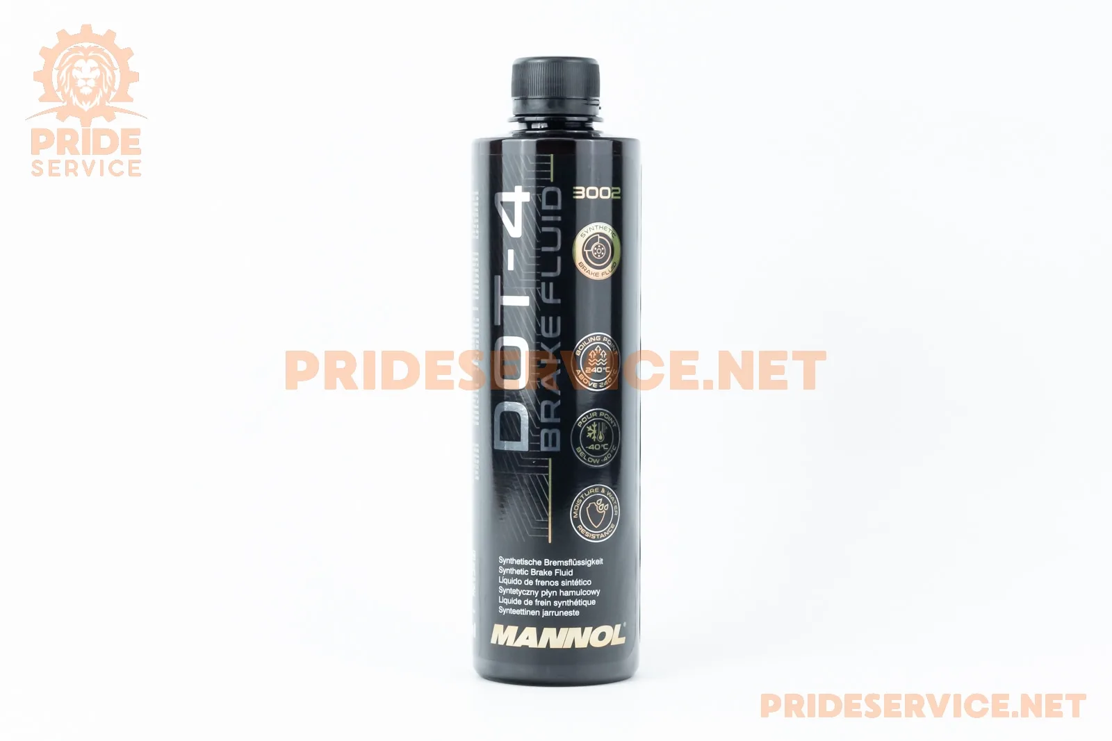 Гальмівна рідина синтетична DOT-4, 490g (P_304650)