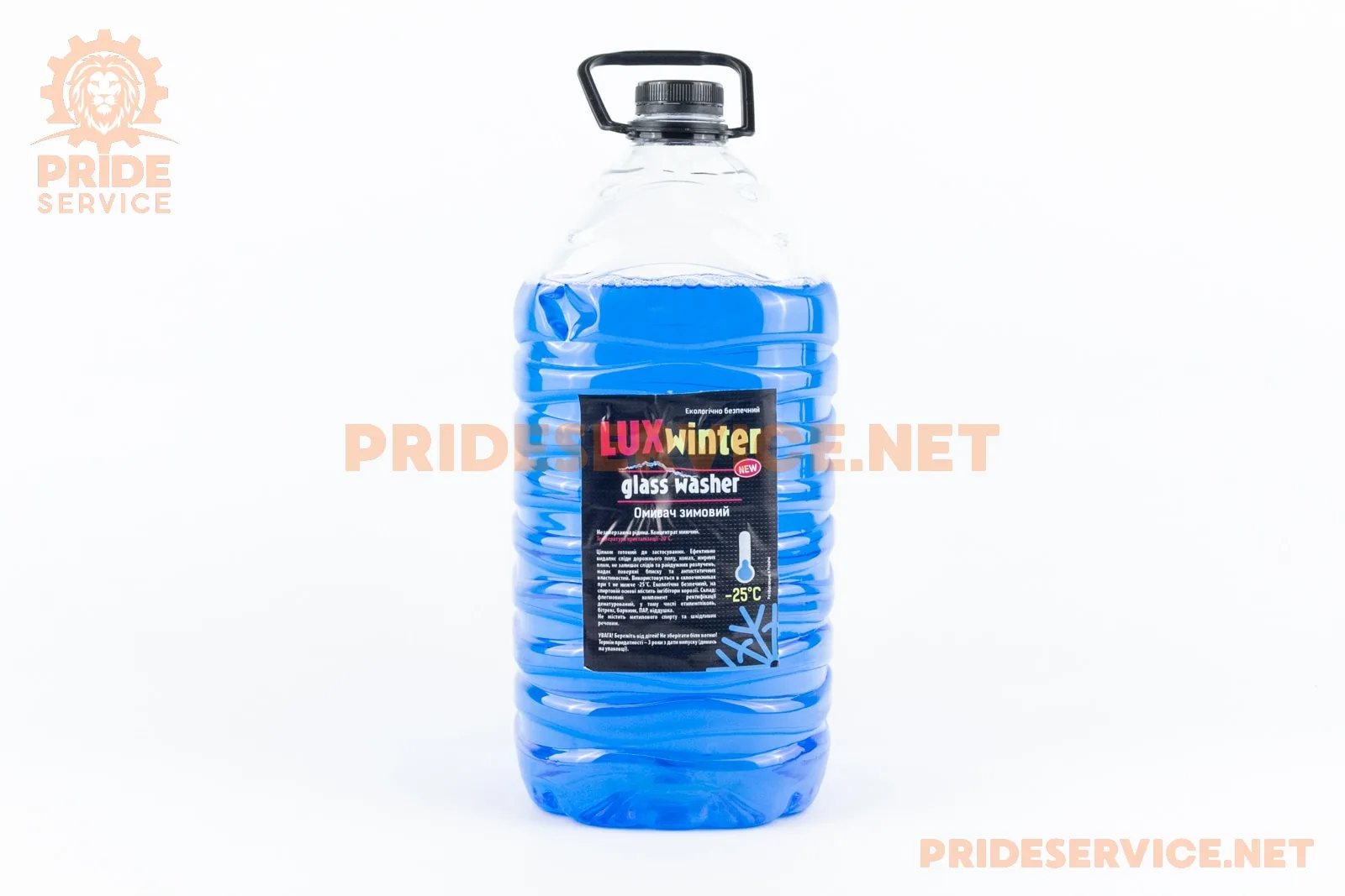 Рідина для склоомивача LUX WINTER -20°С синій, 4,5L (P_304759)