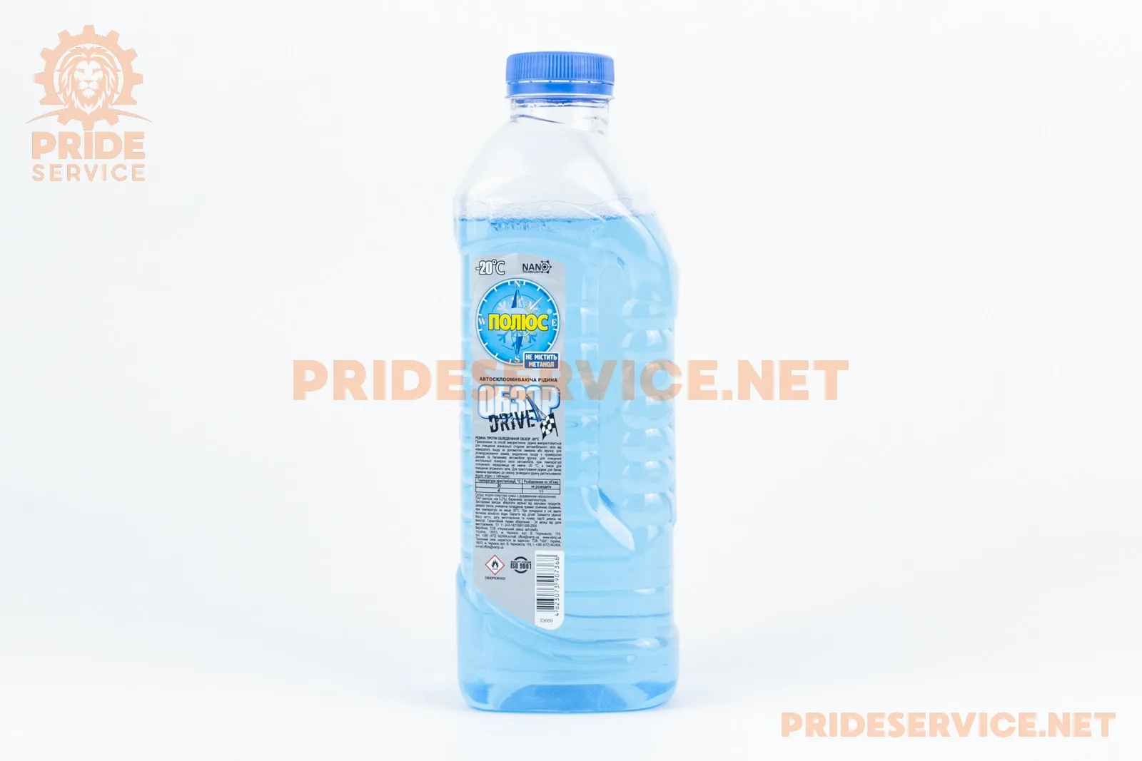 Рідина для очищення скла -20 ° С (в бачок омивача), синій, 1L (P_304765)