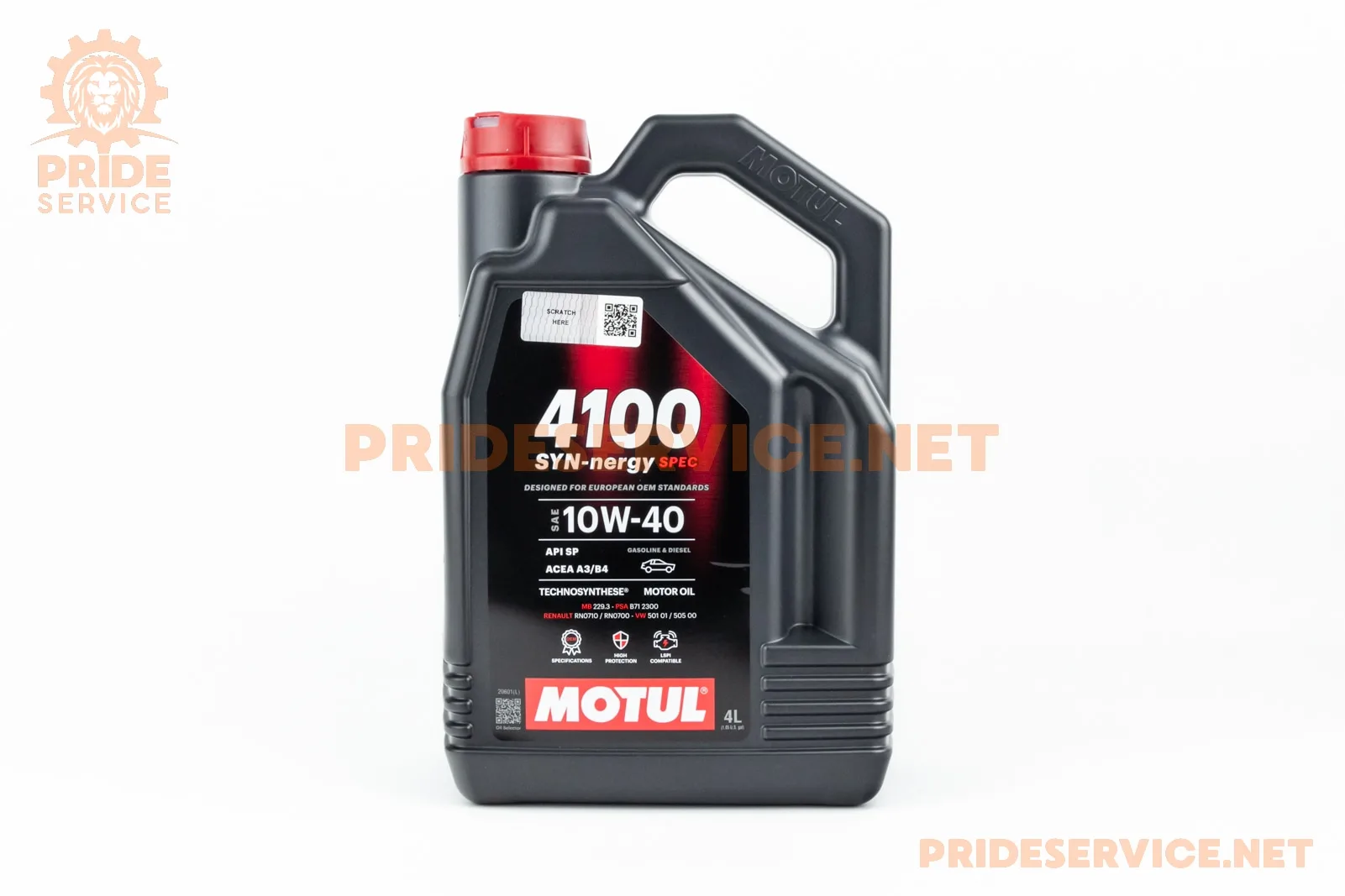 Олива 4T 10W-40-напівсинтетичне універсальне 