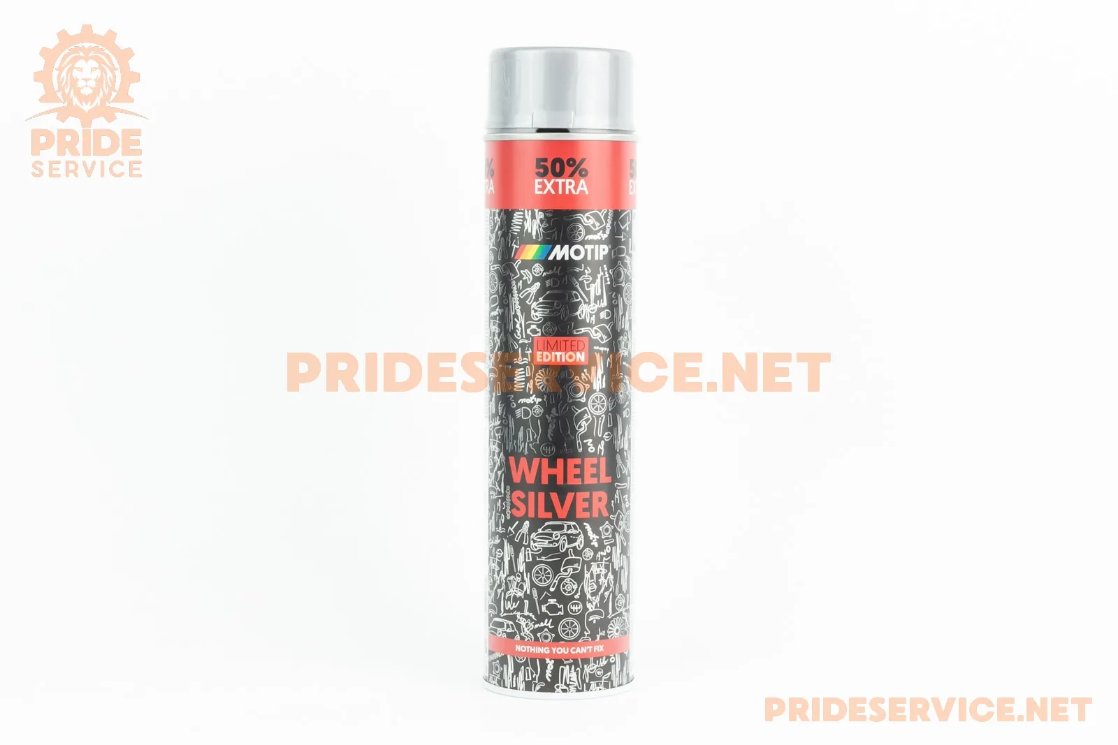 Фарба для дисків, срібляста емаль, аерозоль 500ml (P_304809)