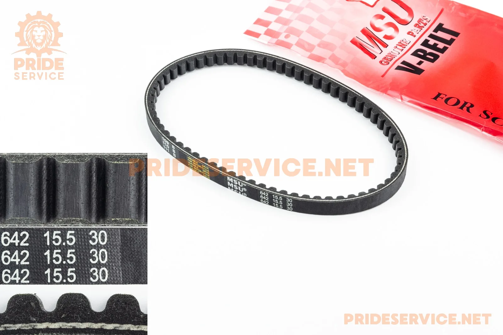 Ремінь 642х15,5 Honda TACT50 (P_308444)