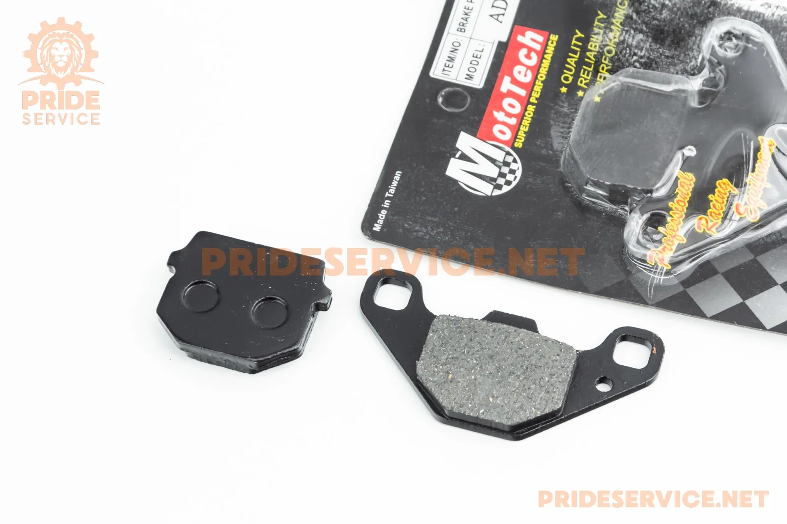 Гальмівні колодки (дискові) Suzuki AD50; KAWASAKI- AH 80/KMX 125/KDX 125/KX 80/KXF 250; HYOSUNG SD50; DAELIM-ET 250; CECTEK-500 к-кт (P_308878)