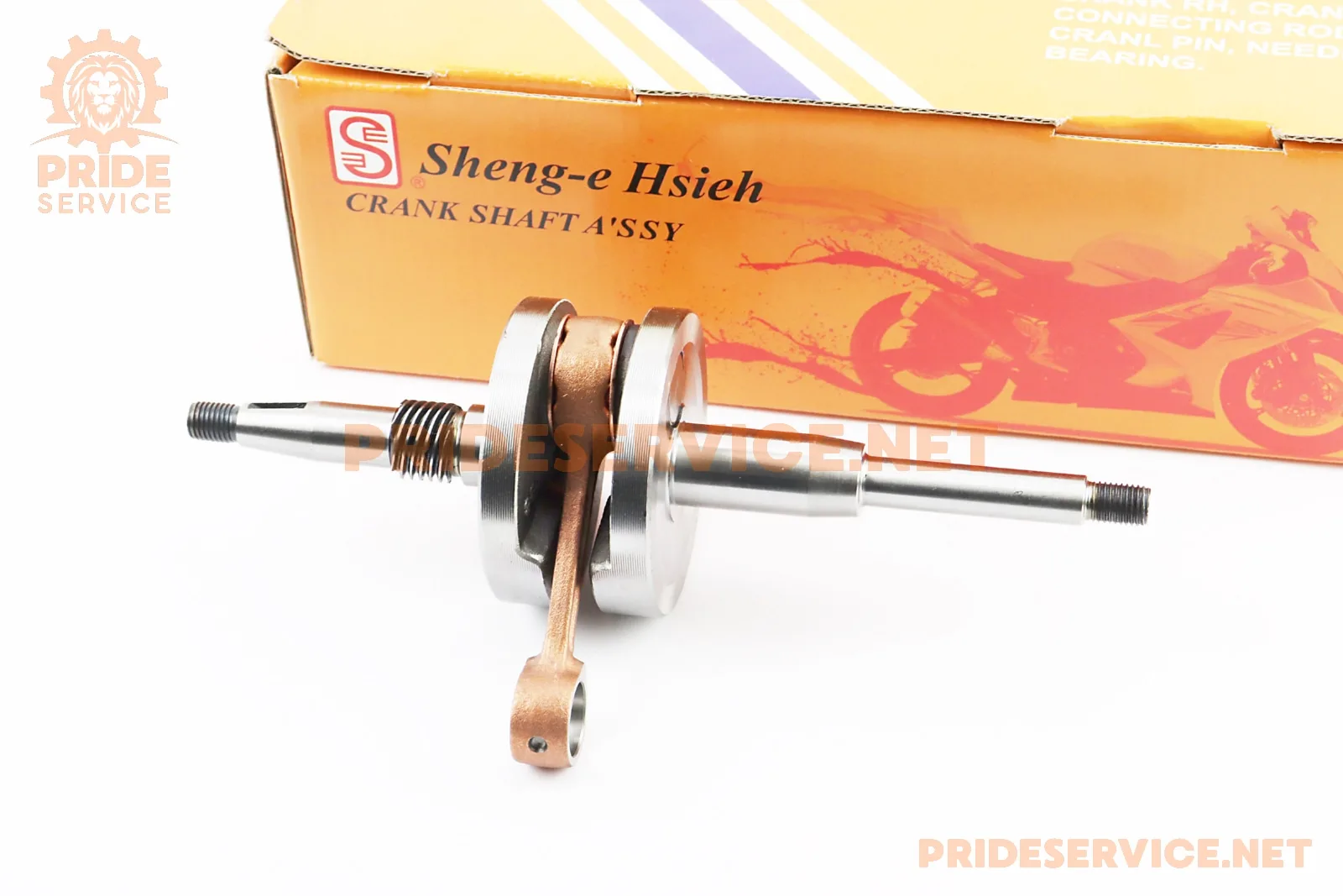 Колінвал Honda LEAD50 AF20, жовта коробка (P_308991)