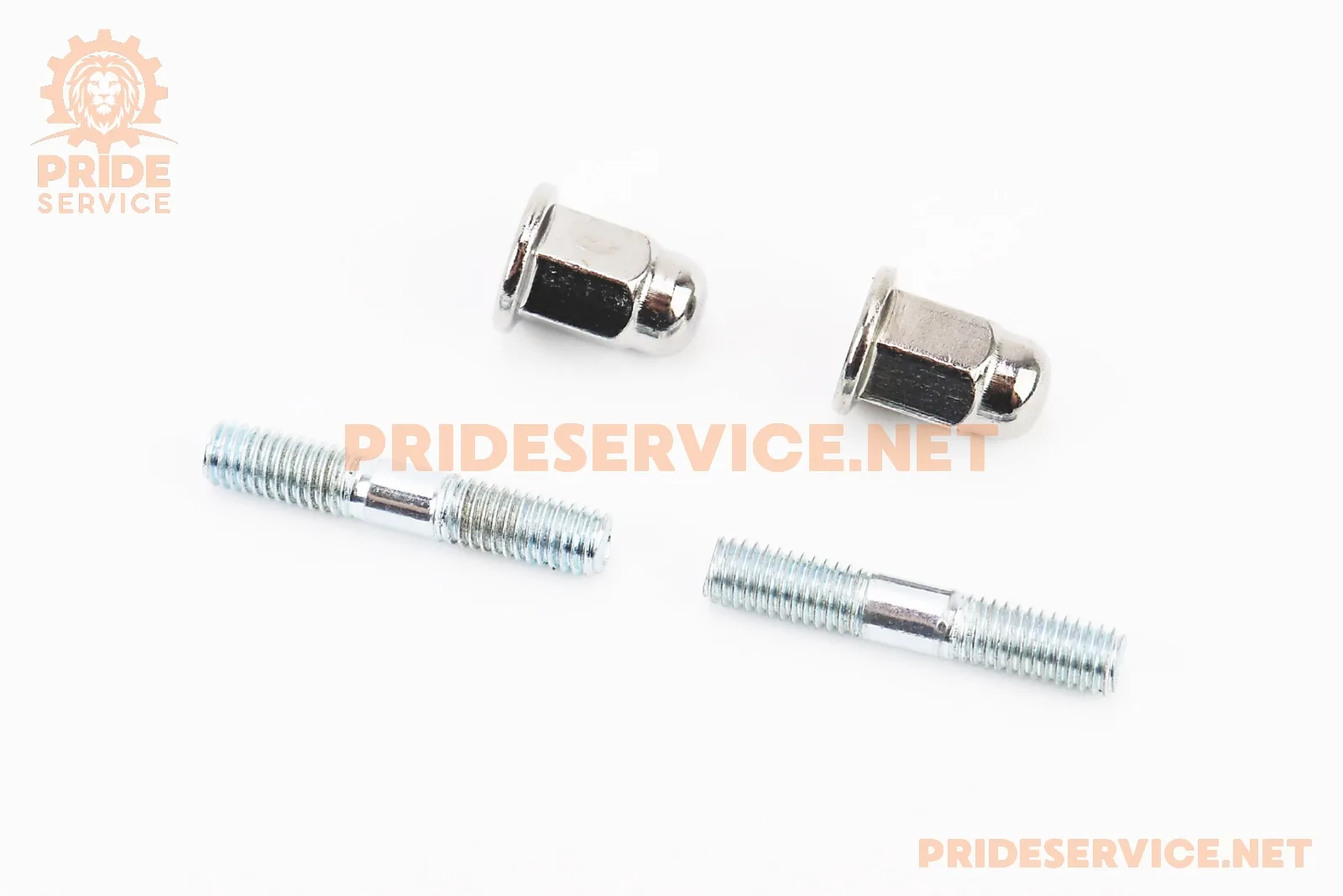 Шпилька M6x32 (GY6 глушника)+гайка, к-кт 4 деталі (P_309901)