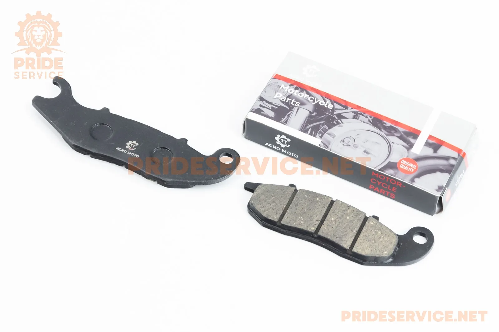 Гальмівні колодки (дискові) HONDA CBR125 / CBR BWB/RC/RD / Wave125 / MSX125 Grom, к-кт 2шт (P_313065)
