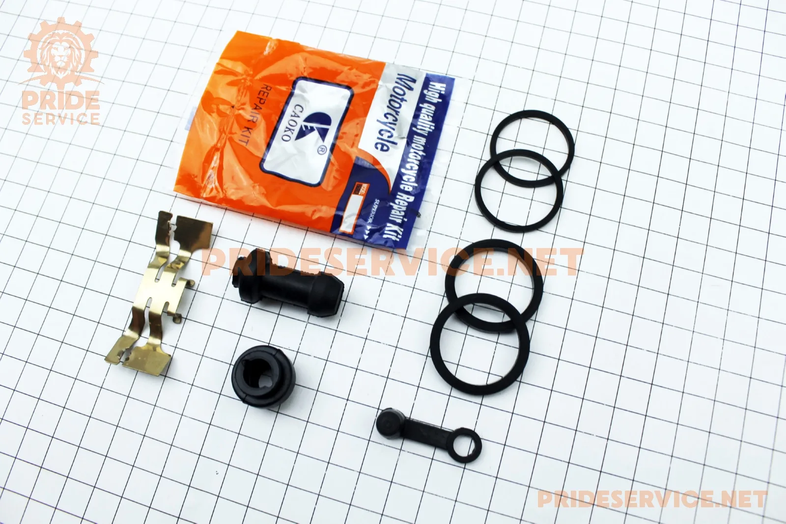Ремонтний к-кт супорта гальмівного двопоршневого (P_317177)