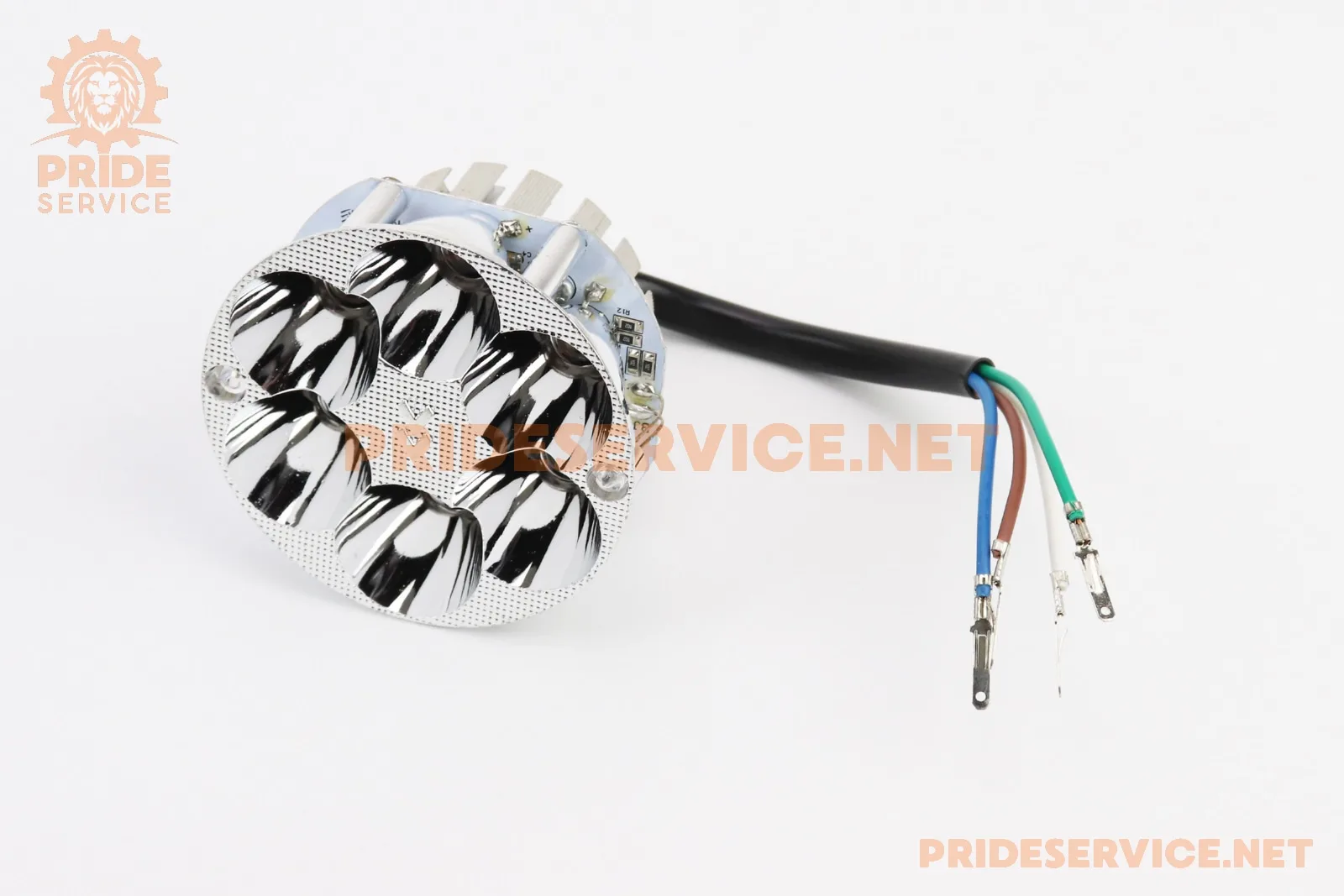 Фари круглі внутрішня частина 6-LED, 80мм, TUNING (P_318668)