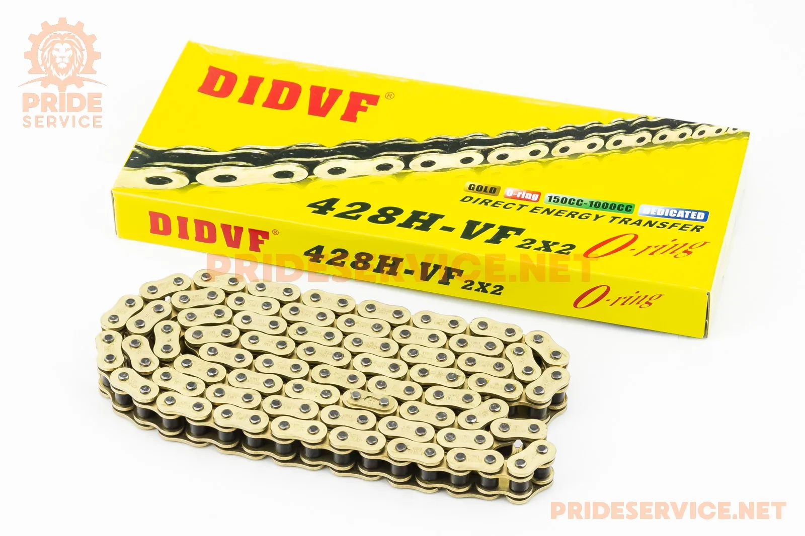 Ланцюг приводу колеса 428HVOx118L GOLD (з сальниками) (P_318904)