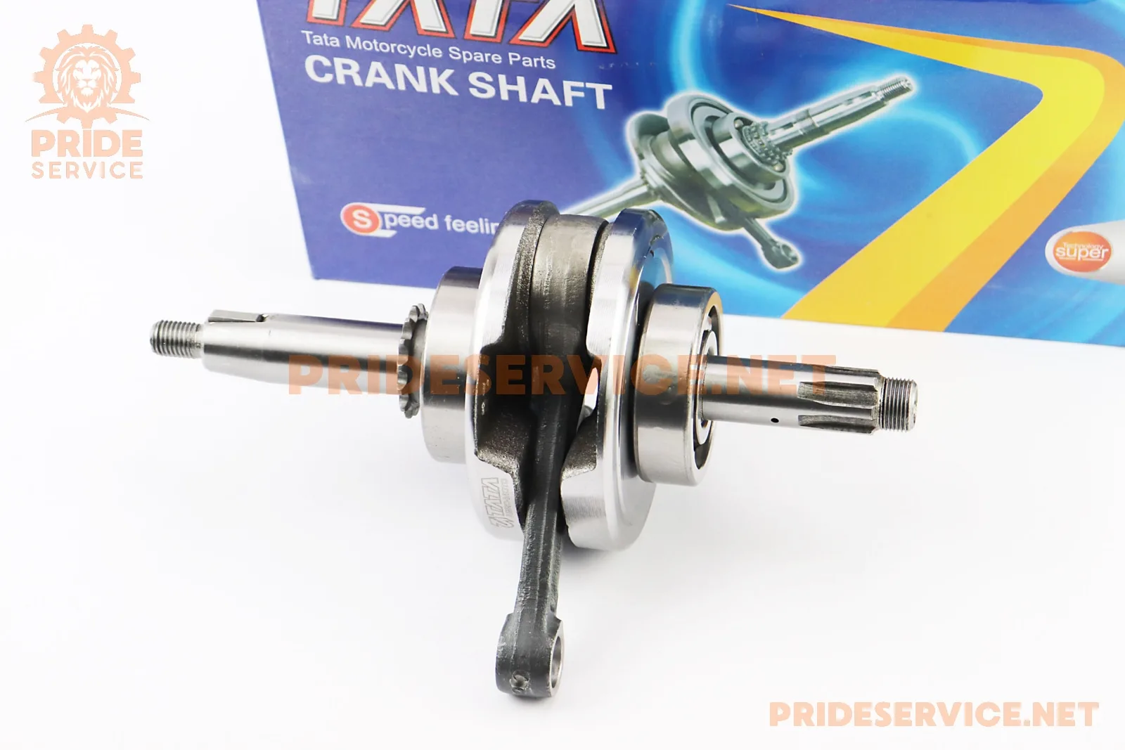 Колінвал+підшипники+шестерня 110cc-Active (P_320036)