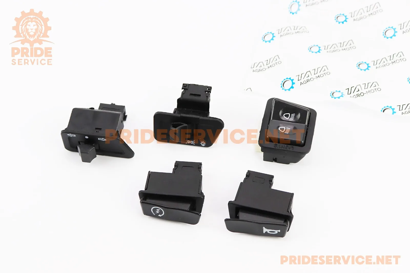 Кнопка перемикач Honda LEAD/GY6 к-кт 5шт (P_320471)
