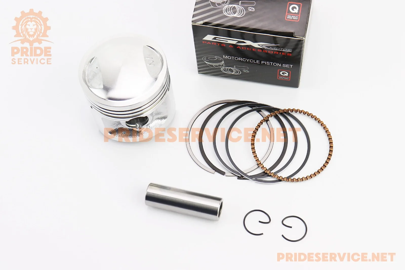 Поршень к-кт CB125cc 56,5мм STD (висота 52мм, палець 15мм) (P_321687)