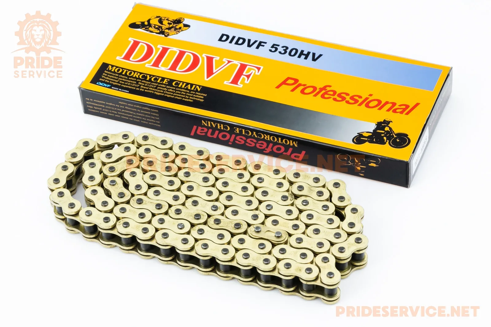 Ланцюг приводу колеса 530HVOx110L GOLD (з сальниками) (P_324565)