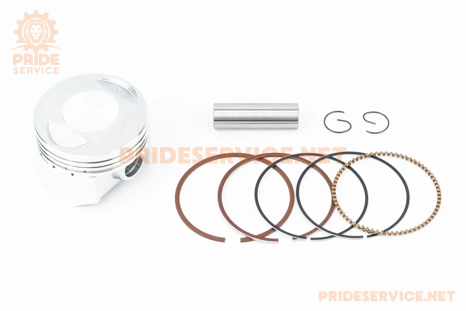 Поршень к-кт CG250cc 67мм STD (висота 46,5мм, палець 16мм) (P_326148)