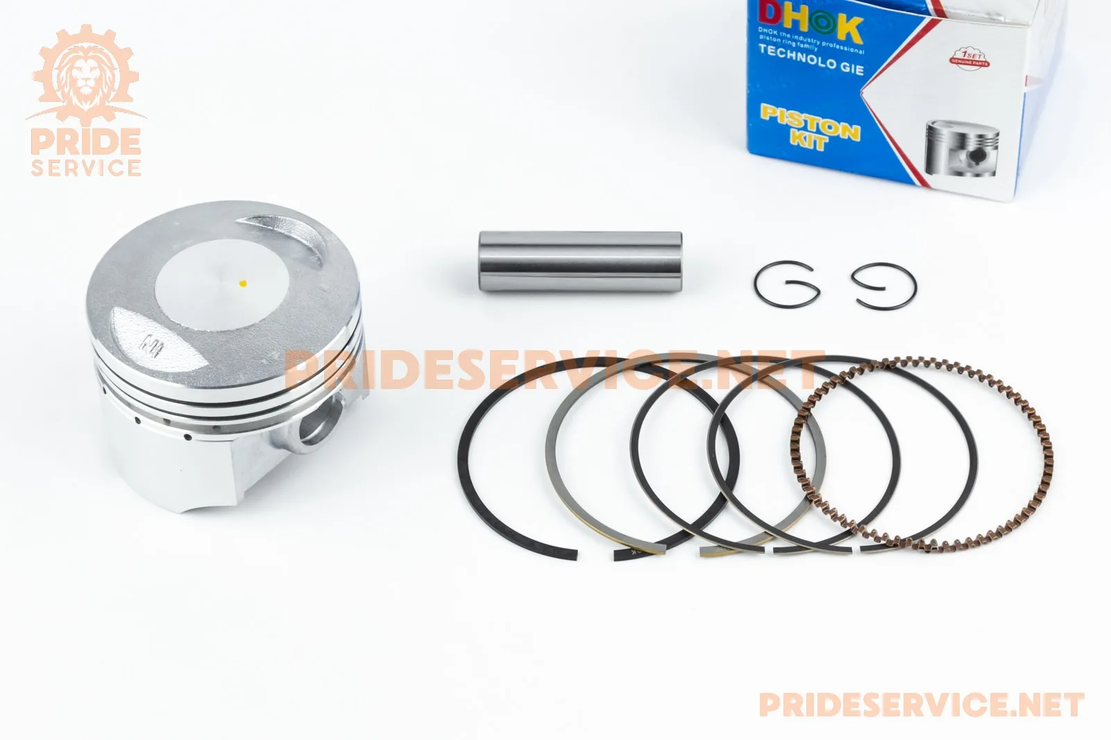 Поршень к-кт CG250cc 67мм STD (висота 46,5мм, палець 16мм) (P_326286)