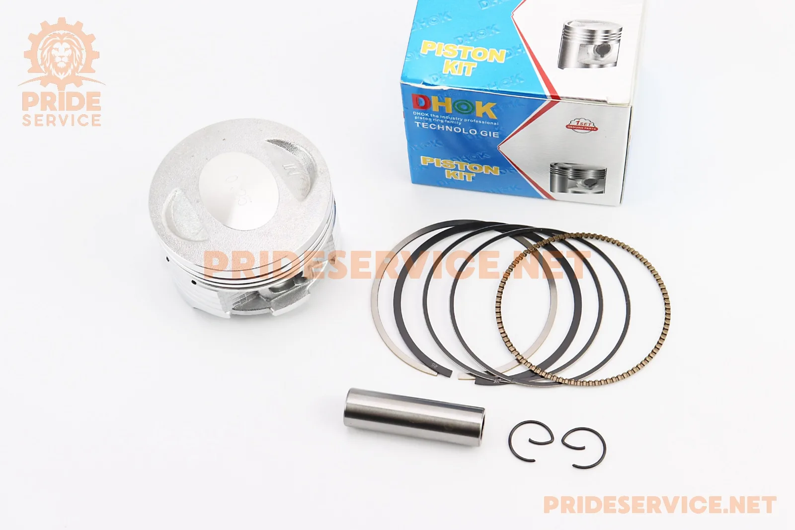 Поршень к-кт CG150cc 62мм+0,25 (висота 38,5мм, палець 13мм) (P_326306)