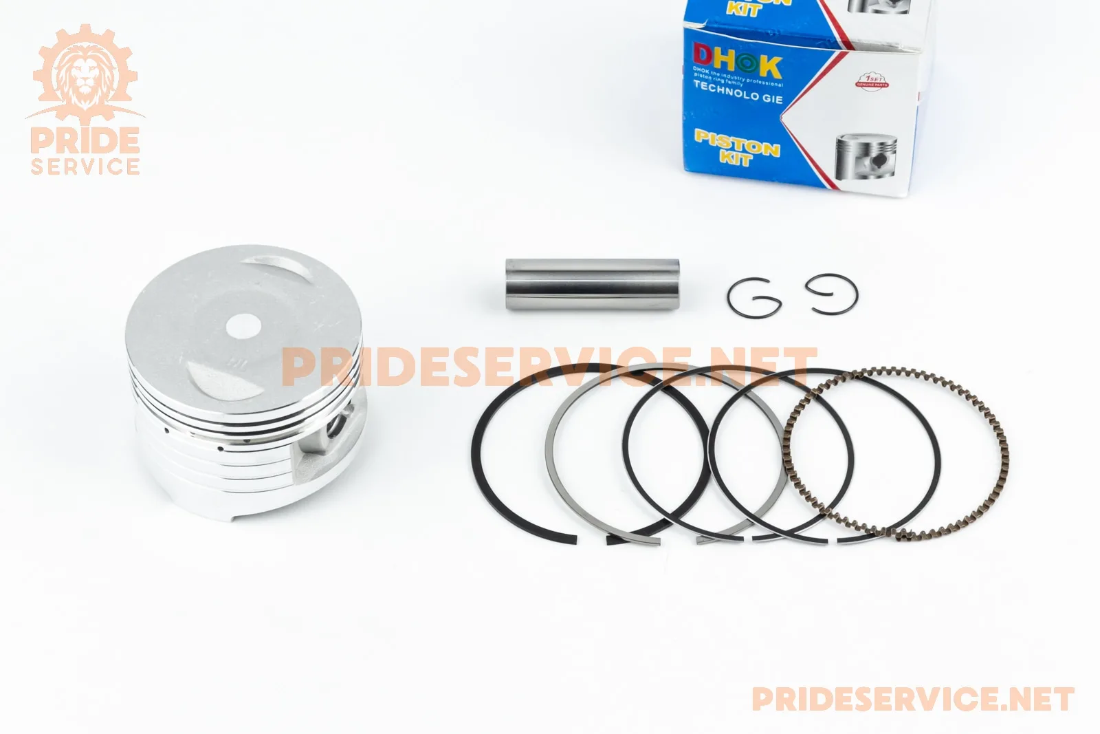 Поршень к-кт CG300cc 70мм STD (висота 47,5мм, палець 16мм) тип 2 (P_326448)