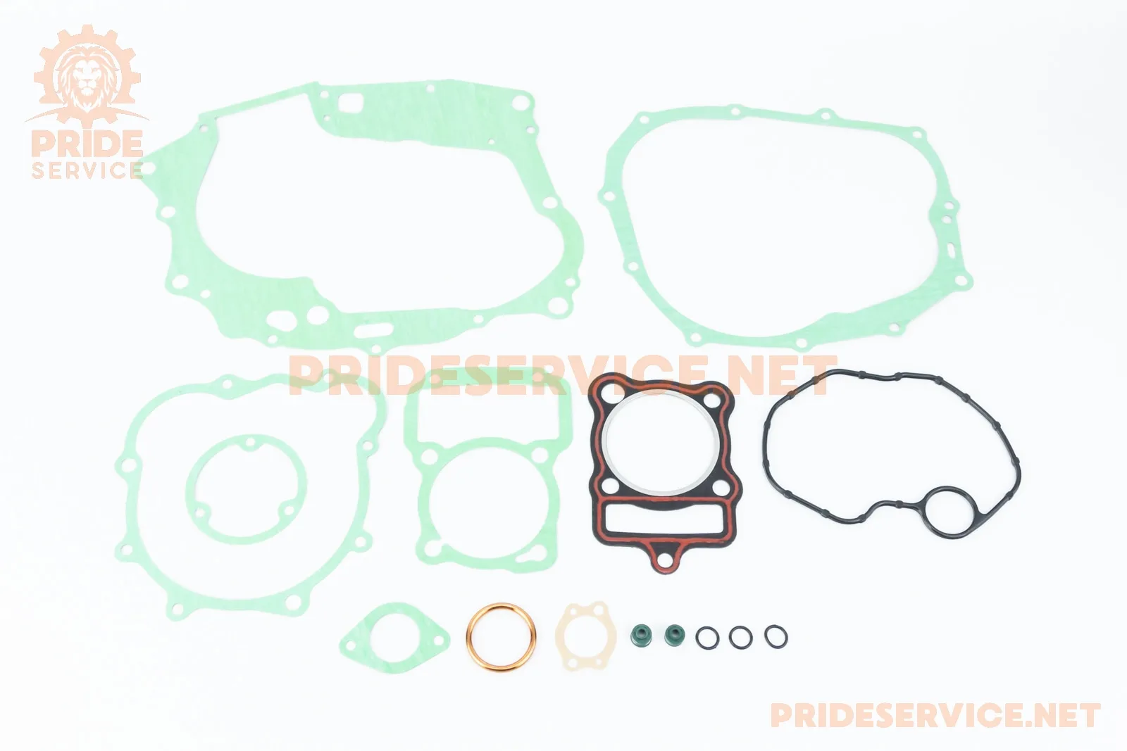 Прокладки двигуна CG-200cc-63,5мм, к-кт 15 деталей (P_326473)