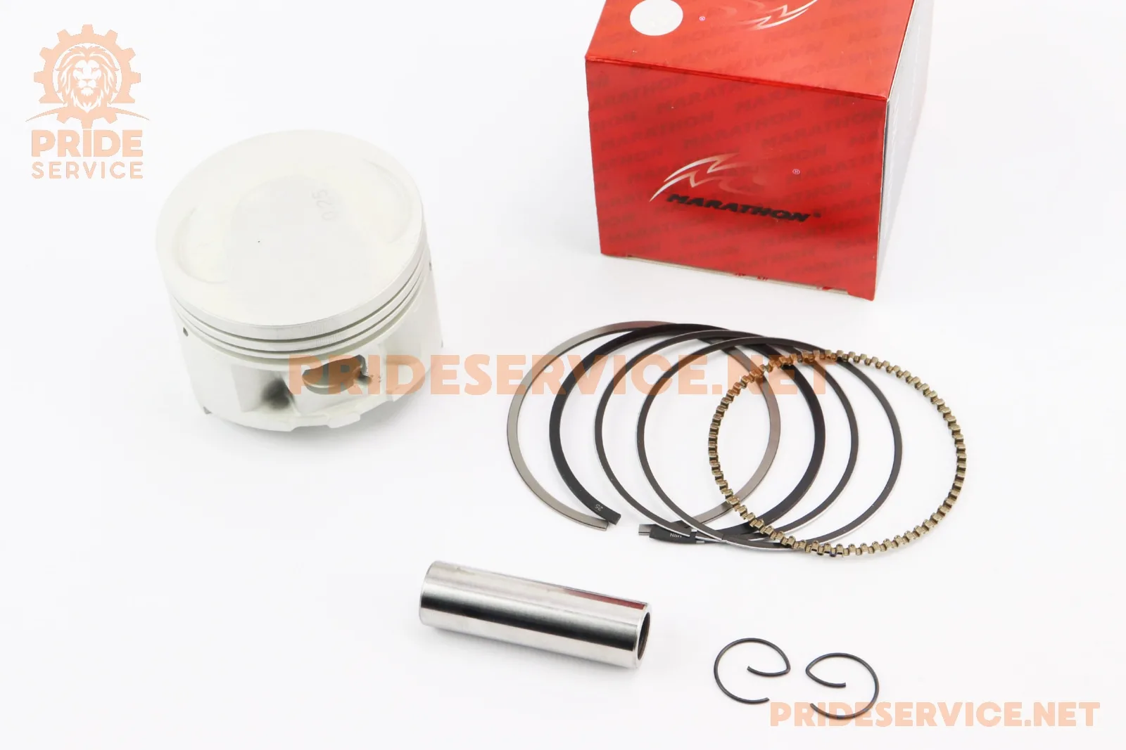 Поршень к-кт CG250cc 67мм+0,25 (висота 51,5мм, палець 16мм) (P_326478)