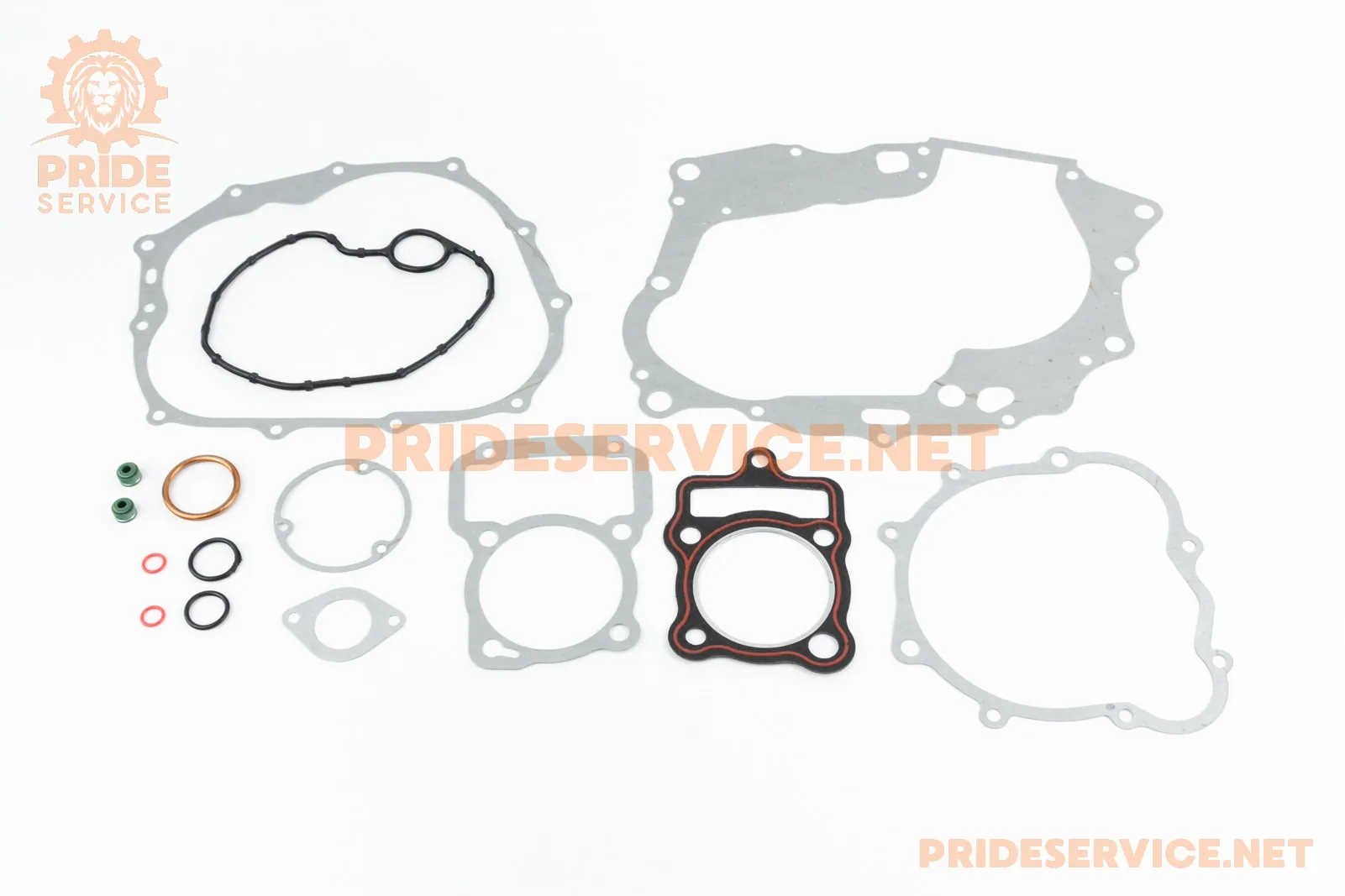 Прокладки двигуна CG-150cc-62мм, к-кт 15 деталей (P_326534)