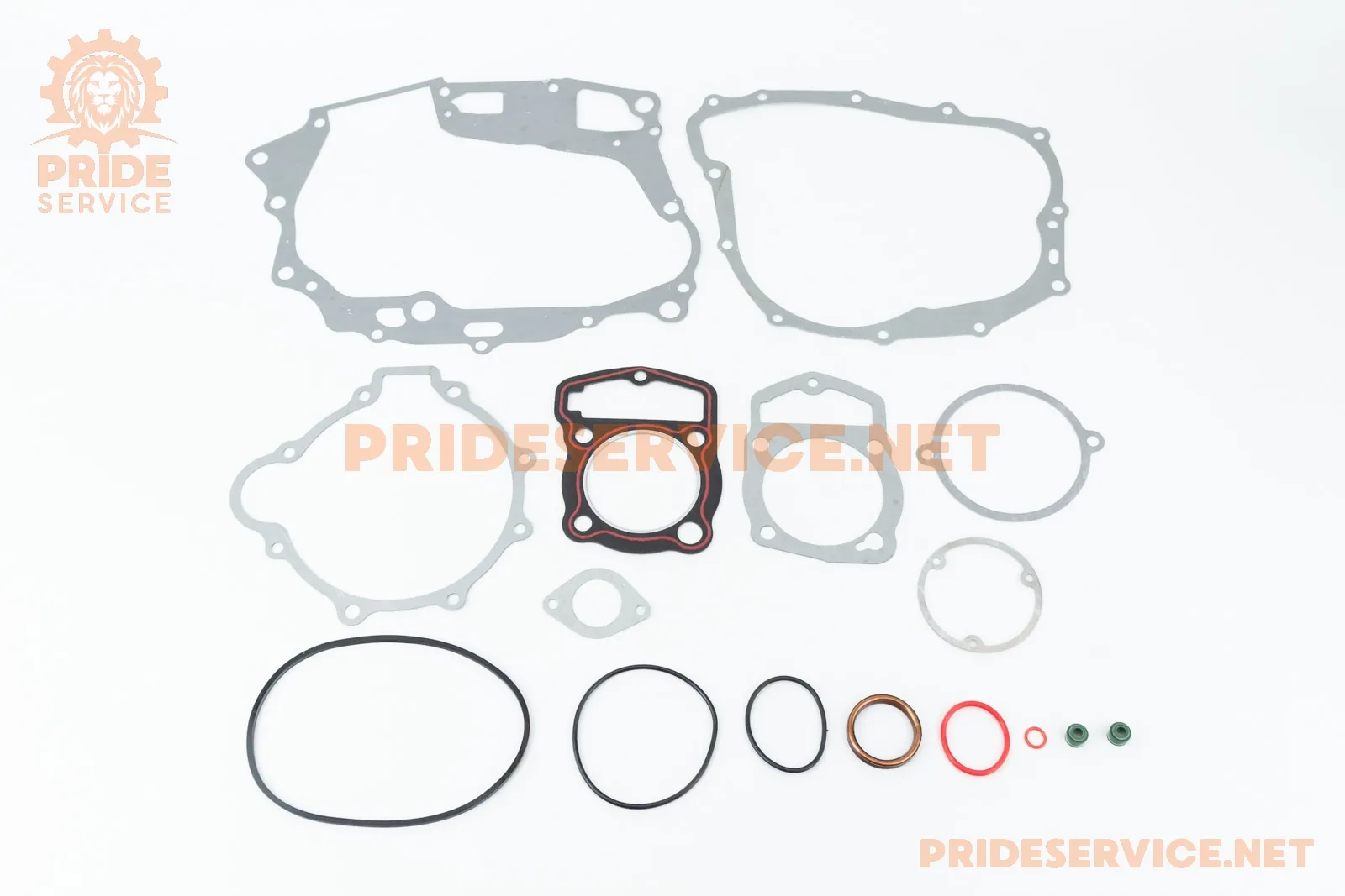 Прокладки двигуна CB-150cc-62мм, к-кт 16 деталей (P_326628)
