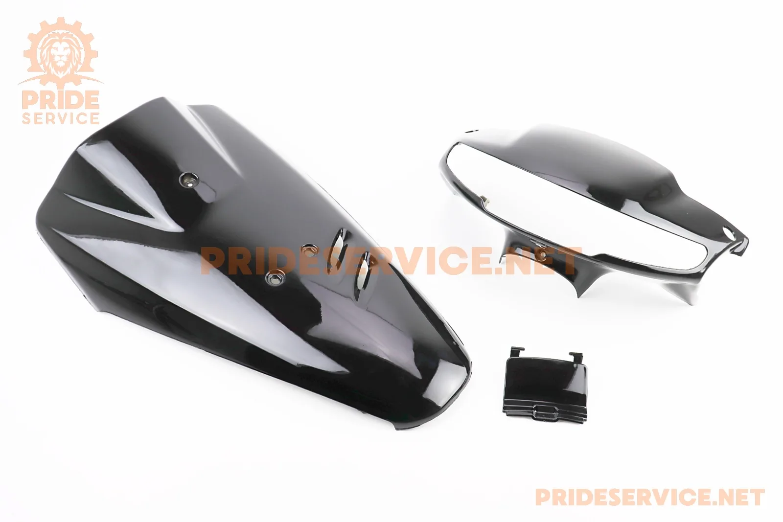 Honda DIO AF-27 Пластик-к-кт фарбовані 5 деталей, чорний (P_329101)